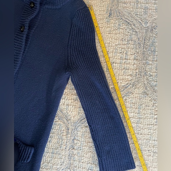 TracyReese Blue Merino Wool Button Down Sweater size medium - Picture 12 of 14